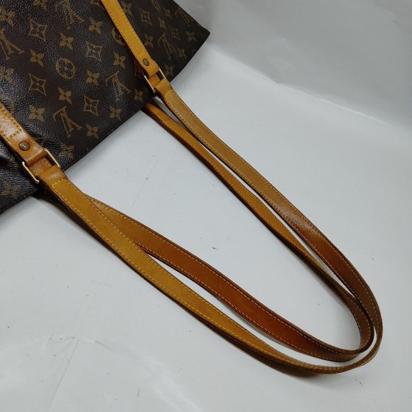 SOLD-100% Authentic Louis Vuitton Sac Shopping Brown Monogram Tote - En Vogue! - Picture 12 of 16